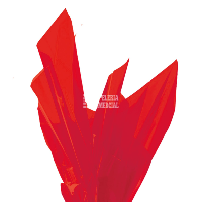 PAPEL CELOFAN COLOR 90 X 100 ROJO